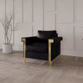 Chaise en velours ChaletPosh