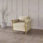 Chaise en velours ChaletPosh