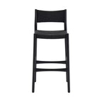 Tabouret de bar à hauteur de comptoir Armen Living Erie en corde de papier tressée et bois