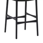 Tabouret de bar à hauteur de comptoir Armen Living Erie en corde de papier tressée et bois