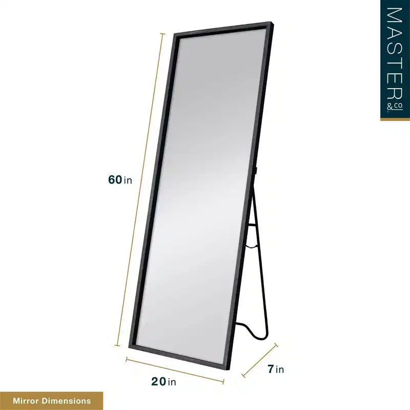 Master & Co. 20x60 Miroir sur pied Cheval