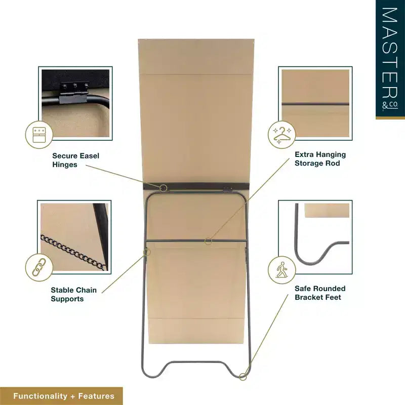Master & Co. 20x60 Miroir sur pied Cheval