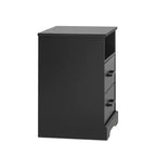 Table de chevet rustique Prepac Rustic Ridge avec 2 tiroirs et une étagère ouverte