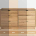 Commode à 6 tiroirs Prepac 52,5 po, style moderne et épuré