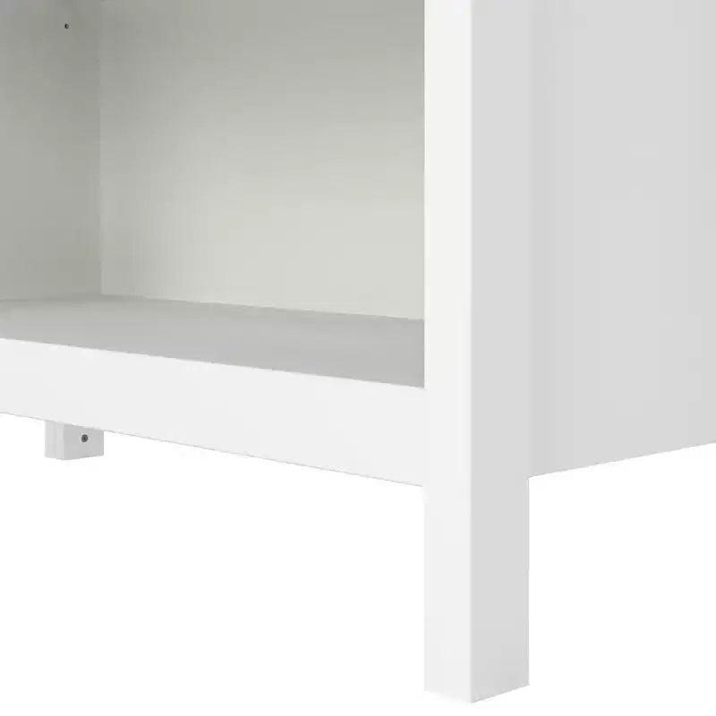 Tvilum, Bibliothèque réglable à 6 étagères Madrid, Étagère de rangement ouverte pour bureau à domicile, Blanc