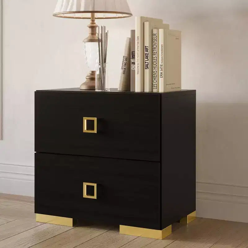 ChaletPosh 2-Drawer Nightstand