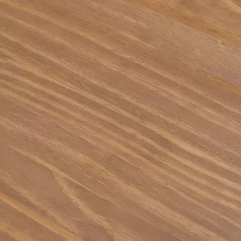 Table basse ronde à tréteaux en bois massif Plank+Beam, 36 po, pour salon