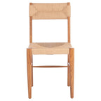 Chaises de salle à manger en rotin tressé (lot de 2) — 41,4 cm L x 54,1 cm P x 86,4 cm H
