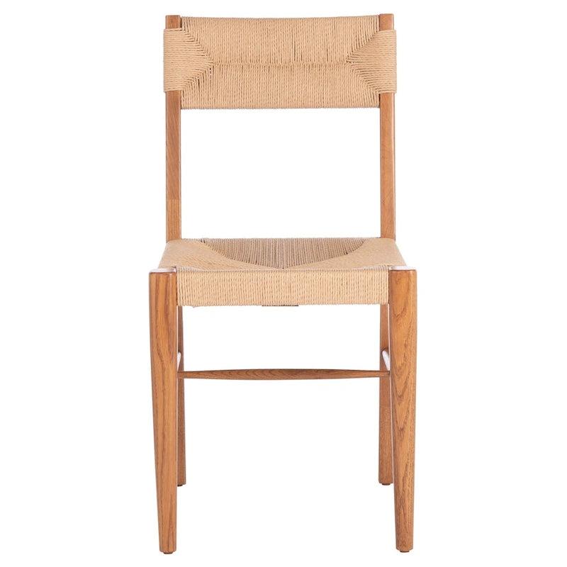 Chaises de salle à manger en rotin tressé (lot de 2) — 41,4 cm L x 54,1 cm P x 86,4 cm H