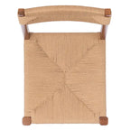 Chaises de salle à manger en rotin tressé (lot de 2) — 41,4 cm L x 54,1 cm P x 86,4 cm H