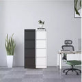 4 Drawer File Cabinet, Metal Filing Cabinets With Lock For A4/Letter/Legal Size File, Steel Vertical File Storage Cabinet For Home Office