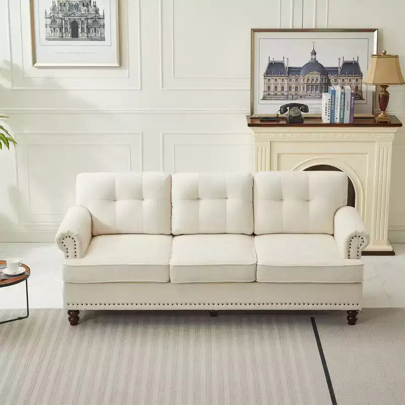 Hyleory 67.32 Upholstered Chenille Loveseat for Living Room Bedroom