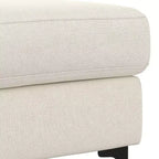 Ottoman WyndenHall Lana de style Mid-Century en tissu haute performance