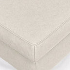 Ottoman WyndenHall Lana de style Mid-Century en tissu haute performance