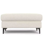 Ottoman WyndenHall Lana de style Mid-Century en tissu haute performance