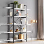 Étagère à livres autoportante à 5 niveaux Lantine