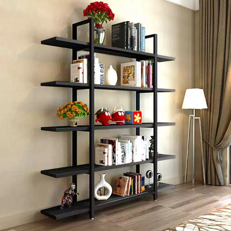 Étagère à livres autoportante à 5 niveaux Lantine