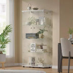 Vitrine en verre 64,5 X 32 avec serrure