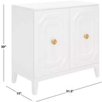 Meuble de Couloir à 2 Portes Riya - CHS5003 - Blanc - Safavieh
