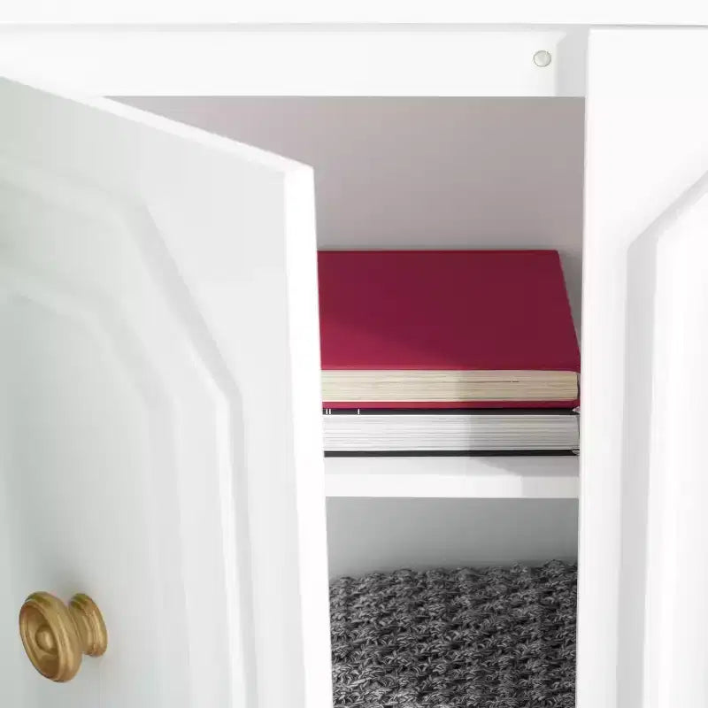 Meuble de Couloir à 2 Portes Riya - CHS5003 - Blanc - Safavieh