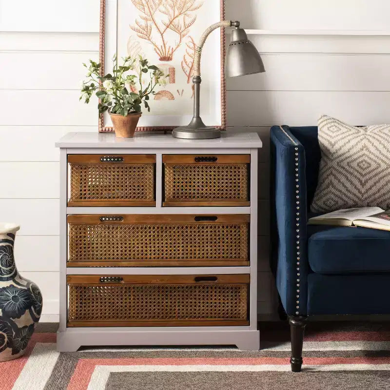 Commode Jackson à 4 tiroirs - AMH6504 - Safavieh Couture