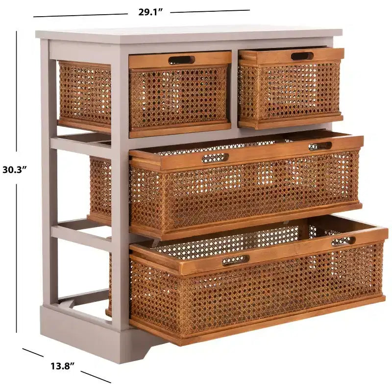 Commode Jackson à 4 tiroirs - AMH6504 - Safavieh Couture
