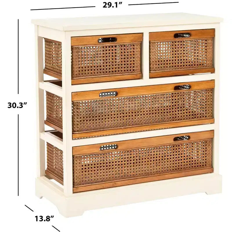 Commode Jackson à 4 tiroirs - AMH6504 - Safavieh Couture