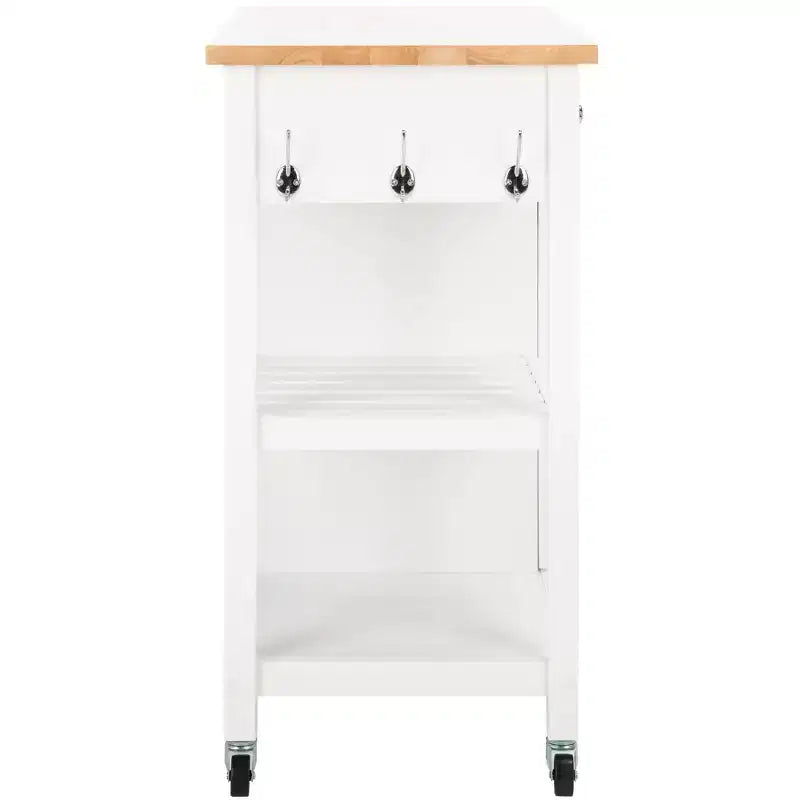 Locklyn Chariot 1 Porte 2 Tiroirs 2 Étagères - KCH8703 - Safavieh