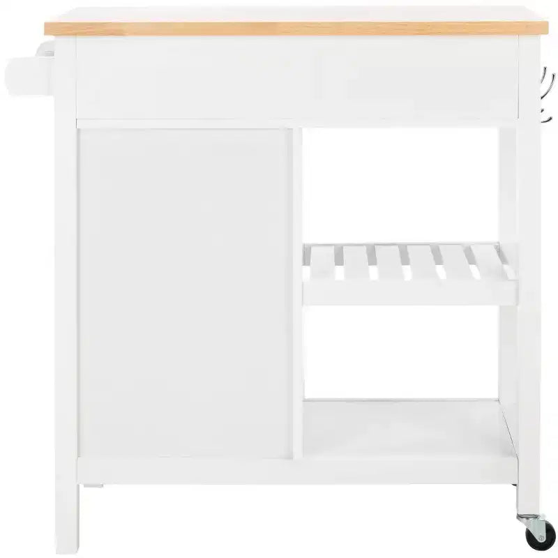 Locklyn Chariot 1 Porte 2 Tiroirs 2 Étagères - KCH8703 - Safavieh