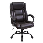 Chaise de bureau de massage FDW avec support lombaire, accoudoirs réglables, fonction pivotante, en cuir PU, capacité de charge 227 kg