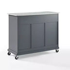 Desserte de cuisine Avery – Crosley : Bois franc, fini nickel brossé