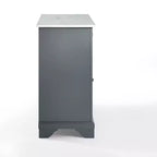 Desserte de cuisine Avery – Crosley : Bois franc, fini nickel brossé