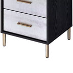Armoire 17" Myles - Acme Furniture : Structure métallique, Rangement à bijoux 5 portes, Aucun assemblage requis