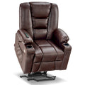 Fauteuil inclinable compact électrique, massant et chauffant (spécialement conçu pour les personnes âgées de petite taille)