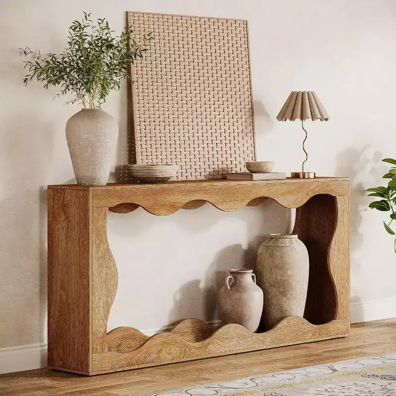 Console rustique Lantine de 63 pouces avec rangement