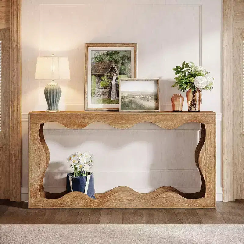 Console rustique Lantine de 63 pouces avec rangement