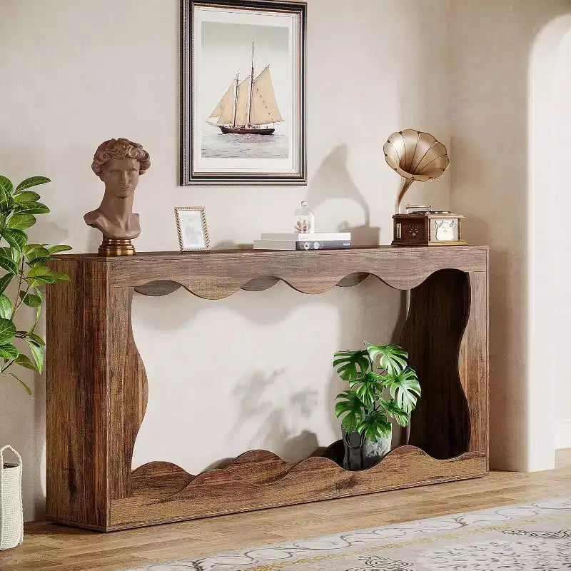 Console rustique Lantine de 63 pouces avec rangement