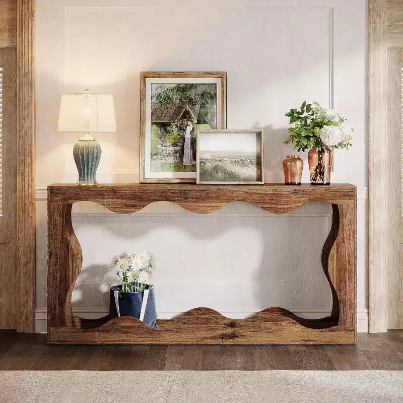 Console rustique Lantine de 63 pouces avec rangement