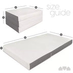 Matelas pliant en mousse à mémoire de forme Milliard de 6 pouces