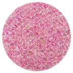 Table d'appoint ronde rose profond — 35 cm l x 35 cm P x 50 cm H — 35,5 cm l x 35,5 cm P x 51 cm H