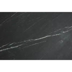 Table basse ronde Ceilby Signature Design by Ashley avec plateau en marbre, noir/marron