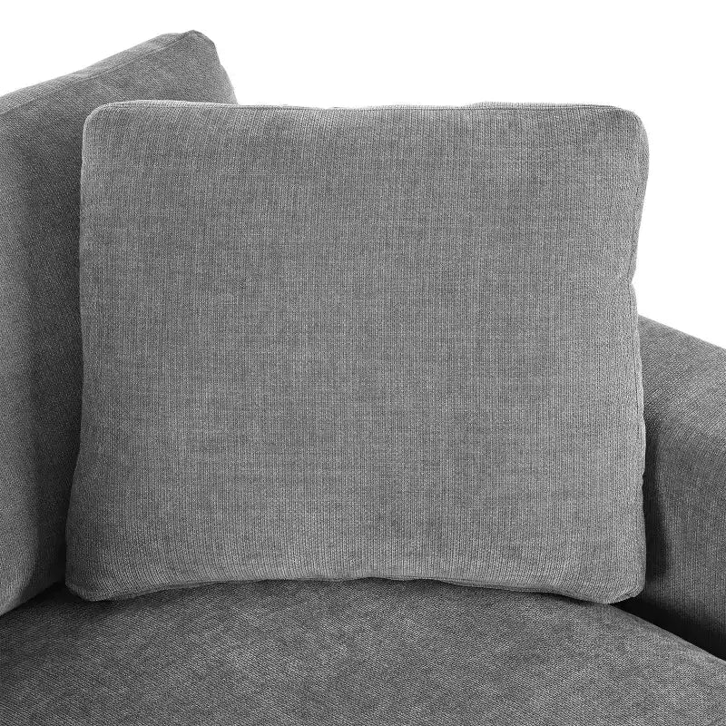 Christopher Knight Home Brice Grand Canapé Modulable en Tissu avec Oreillers