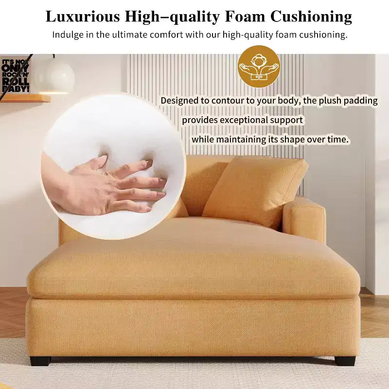 Christopher Knight Home Brice Grand Canapé Modulable en Tissu avec Oreillers