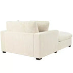 Christopher Knight Home Brice Grand Canapé Modulable en Tissu avec Oreillers