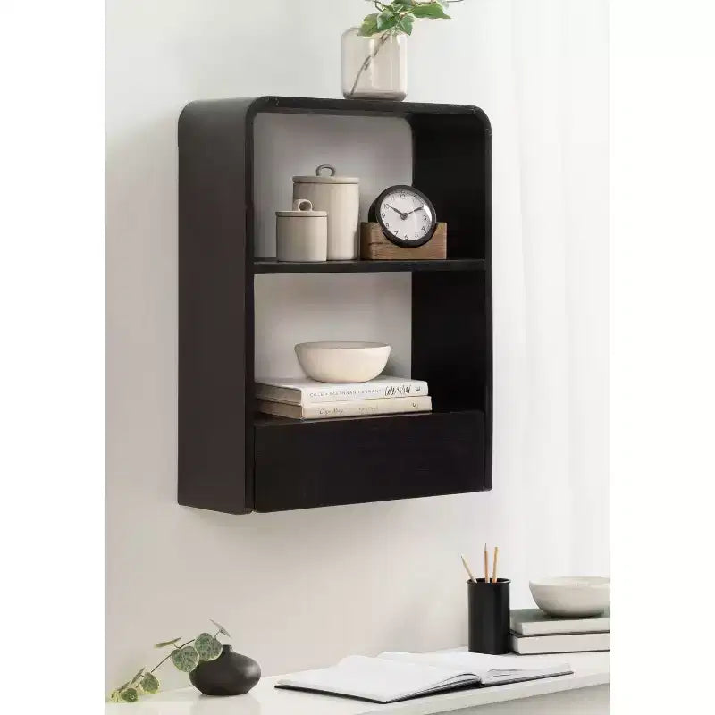 Étagère murale 18x24 Kato de Kate & Laurel All Things Decor avec tiroir