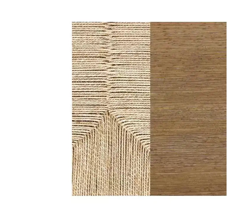 Nathan James Lot de 4 consoles Beacon en jonc de mer avec portes