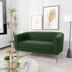 Christopher Knight Home Mava Canapé deux places intérieur rembourré Glamour