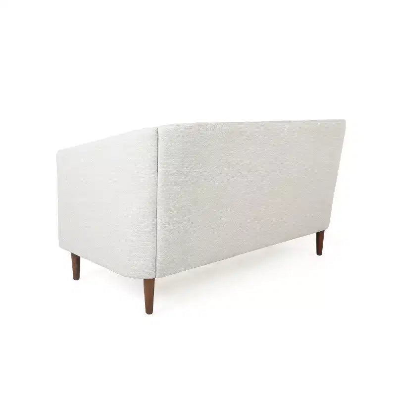 Causeuse contemporaine touffetée en bois de bouleau Jelm de GDFStudio