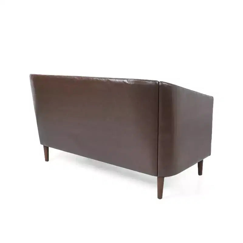 Causeuse contemporaine touffetée en bois de bouleau Jelm de GDFStudio