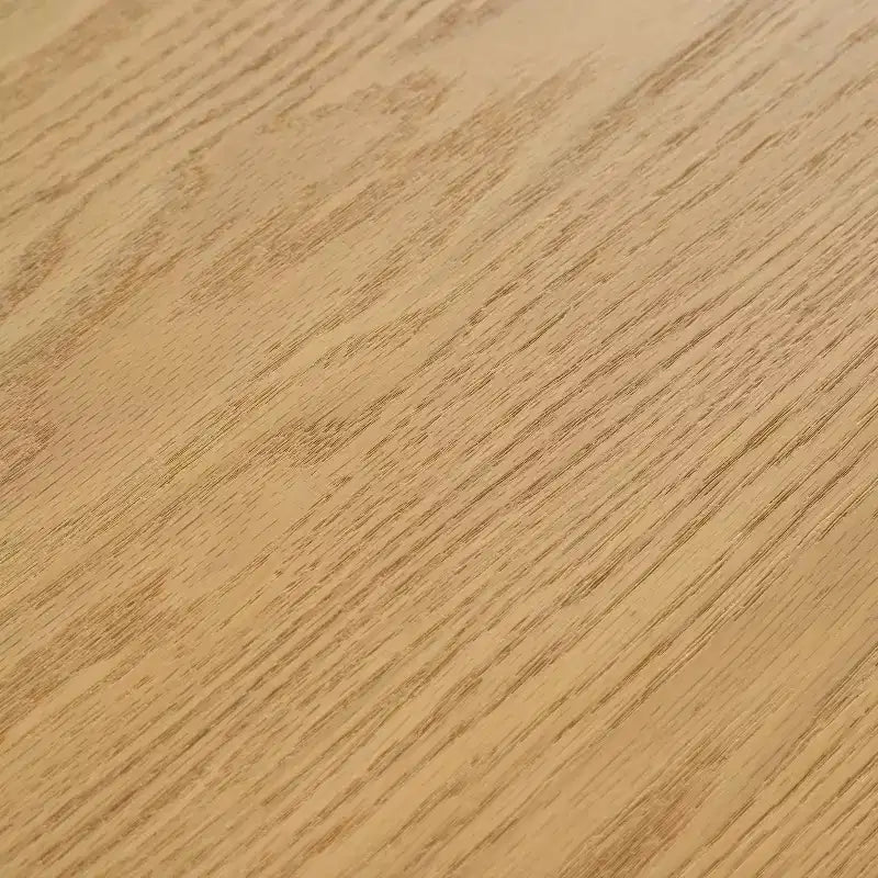 Table de salle à manger ovale Dovelina 67 pour 6 personnes, table de cuisine en bois de style ferme moderne du milieu du siècle